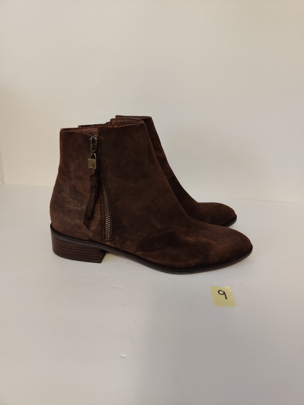 Elliott Lucca Brown Suede Ankle Boots 9